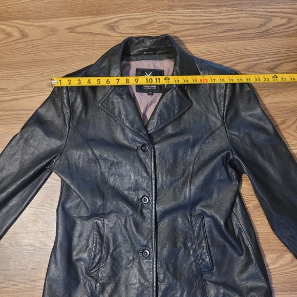 Vintage Maxima / Wilson's Black Leather Jacket - Picture 12 of 12